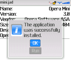 BlackBerry Screen Shot