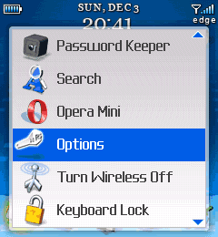 BlackBerry Screen Shot