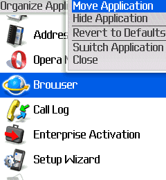 BlackBerry Screen Shot