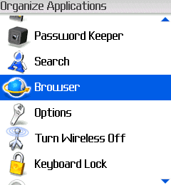 BlackBerry Screen Shot