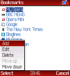 BlackBerry Screen Shot