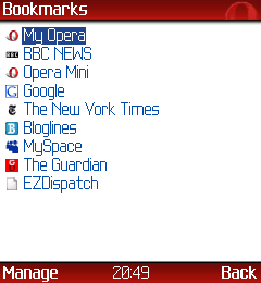 BlackBerry Screen Shot