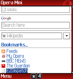 BlackBerry Screen Shot