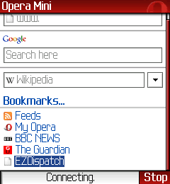 BlackBerry Screen Shot