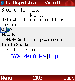 BlackBerry Screen Shot
